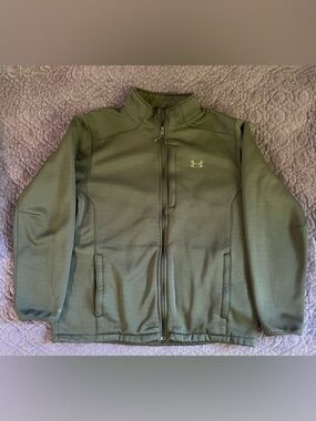 Men’s Under Armour Zip-Up Sweatshirt Sweater Fleece Lined